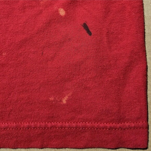 Sleeping With Sirens Shirt Retro Hot Topic Anchor Heart Logo Small Red Tultex - Picture 7 of 10